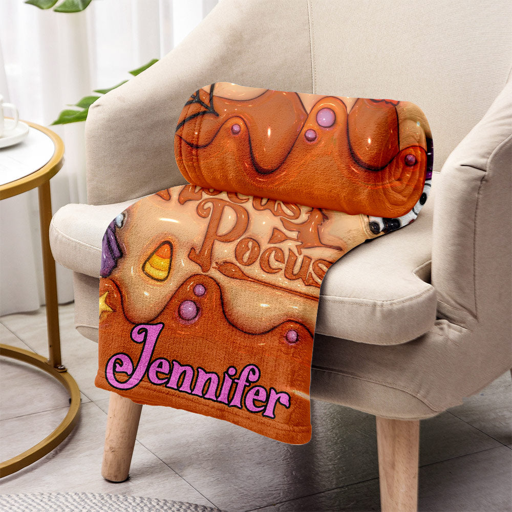 Halloween Is Coming - Personalized Blanket
