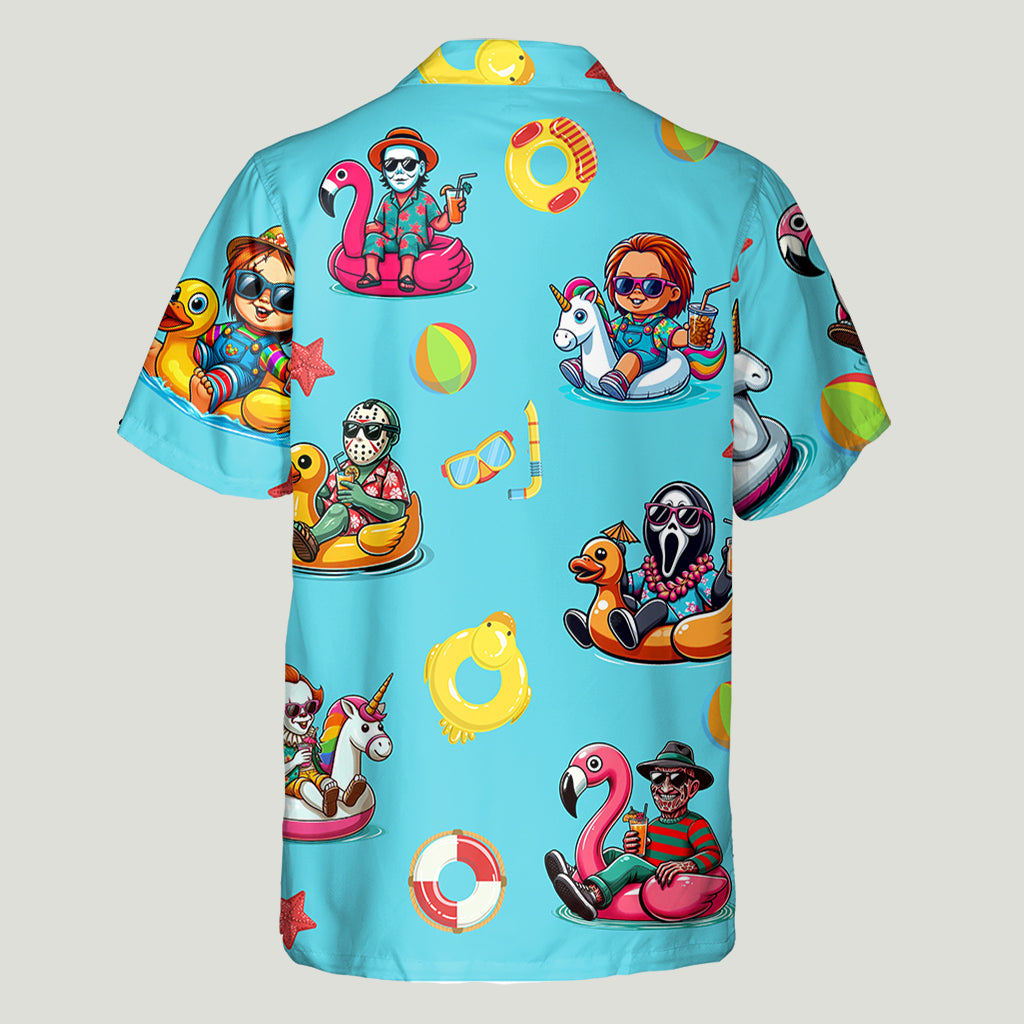 Horror Chilling - Personalized Hawaiian Shirt