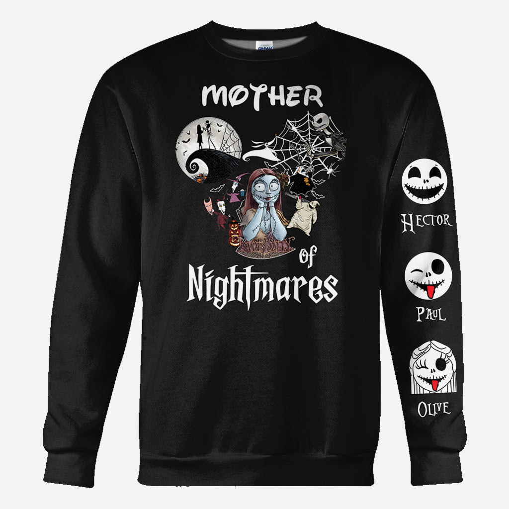 Mother Of Nightmares Any Title - Personalized Nightmare All Over Shirt