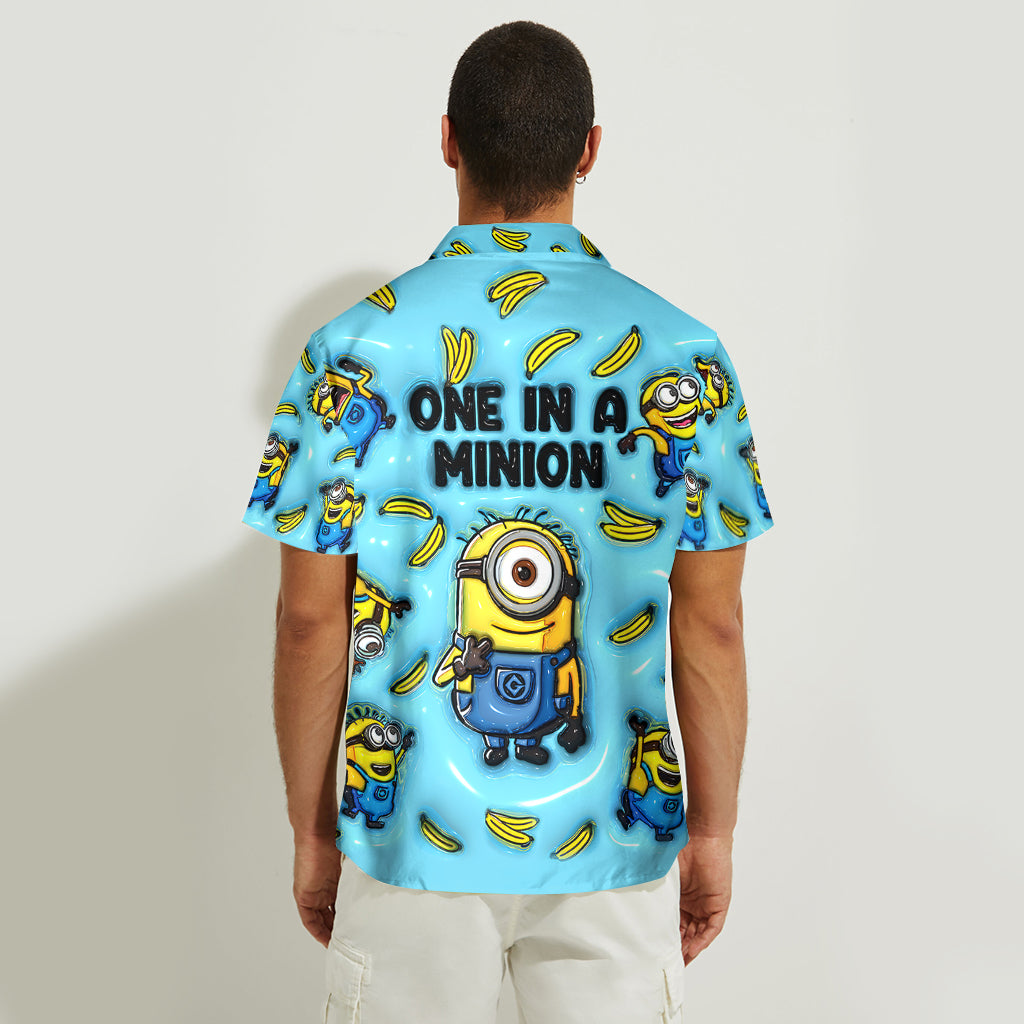 One In The Minion - Personalized Hawaiian Shirt