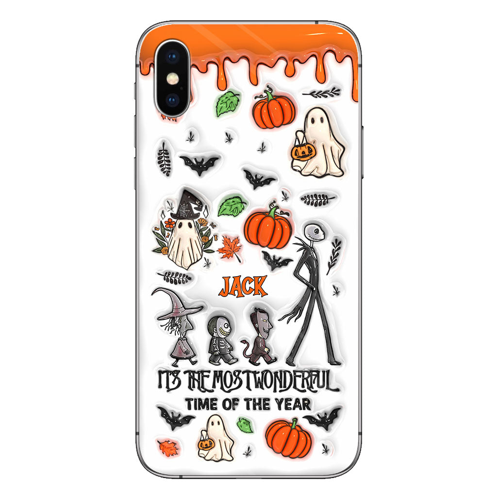 It's The Most Wonderful Time Pumpkin King - Personalized Nightmare Phone Case
