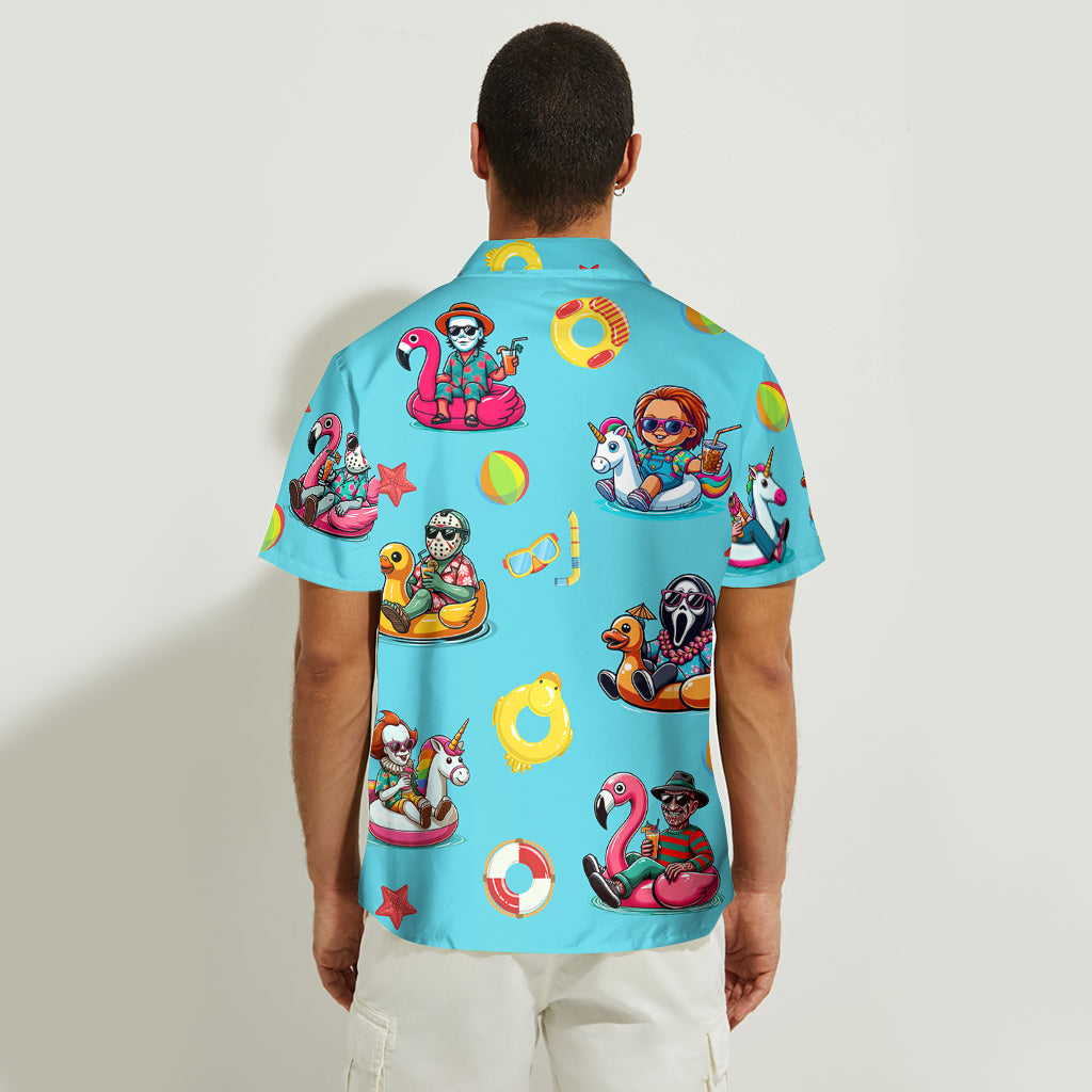 Horror Chilling - Personalized Hawaiian Shirt