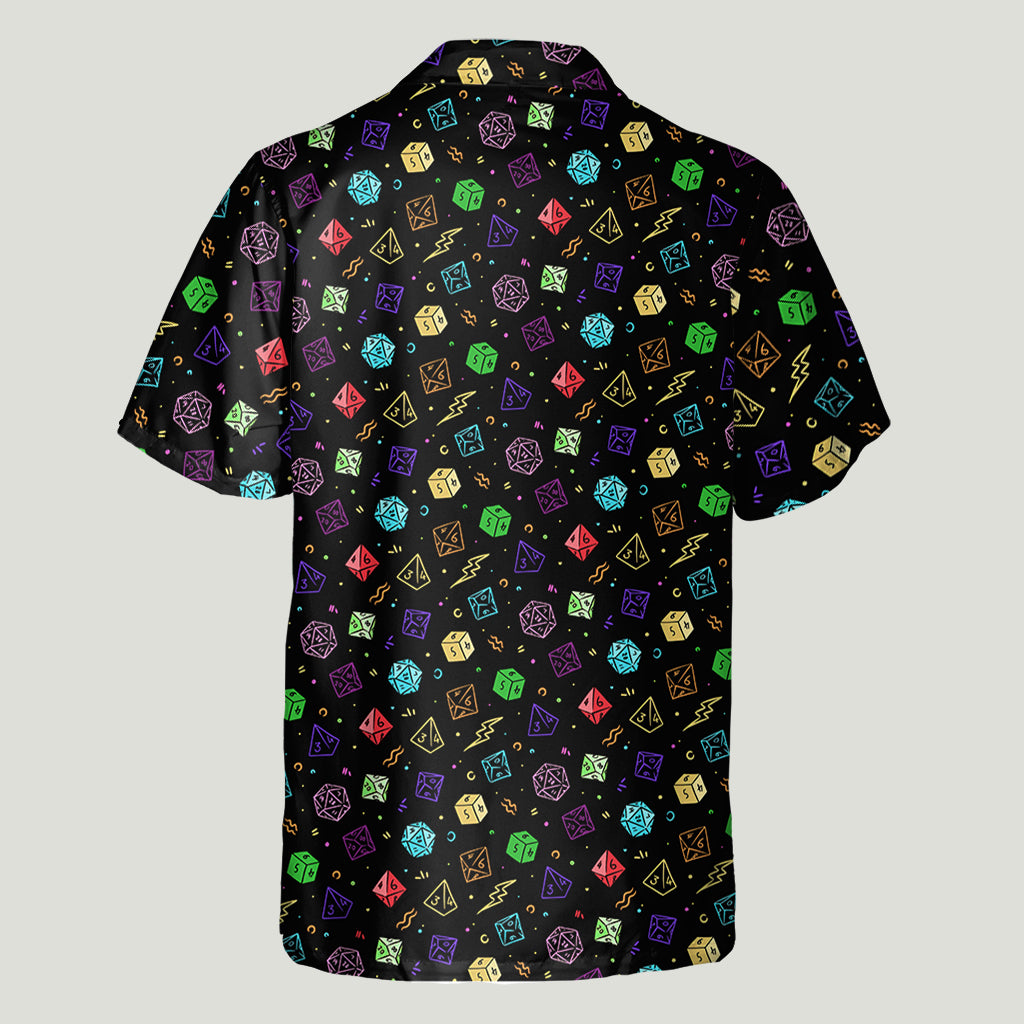 RPG Game Dice Pride - Personalized RPG Hawaiian Shirt