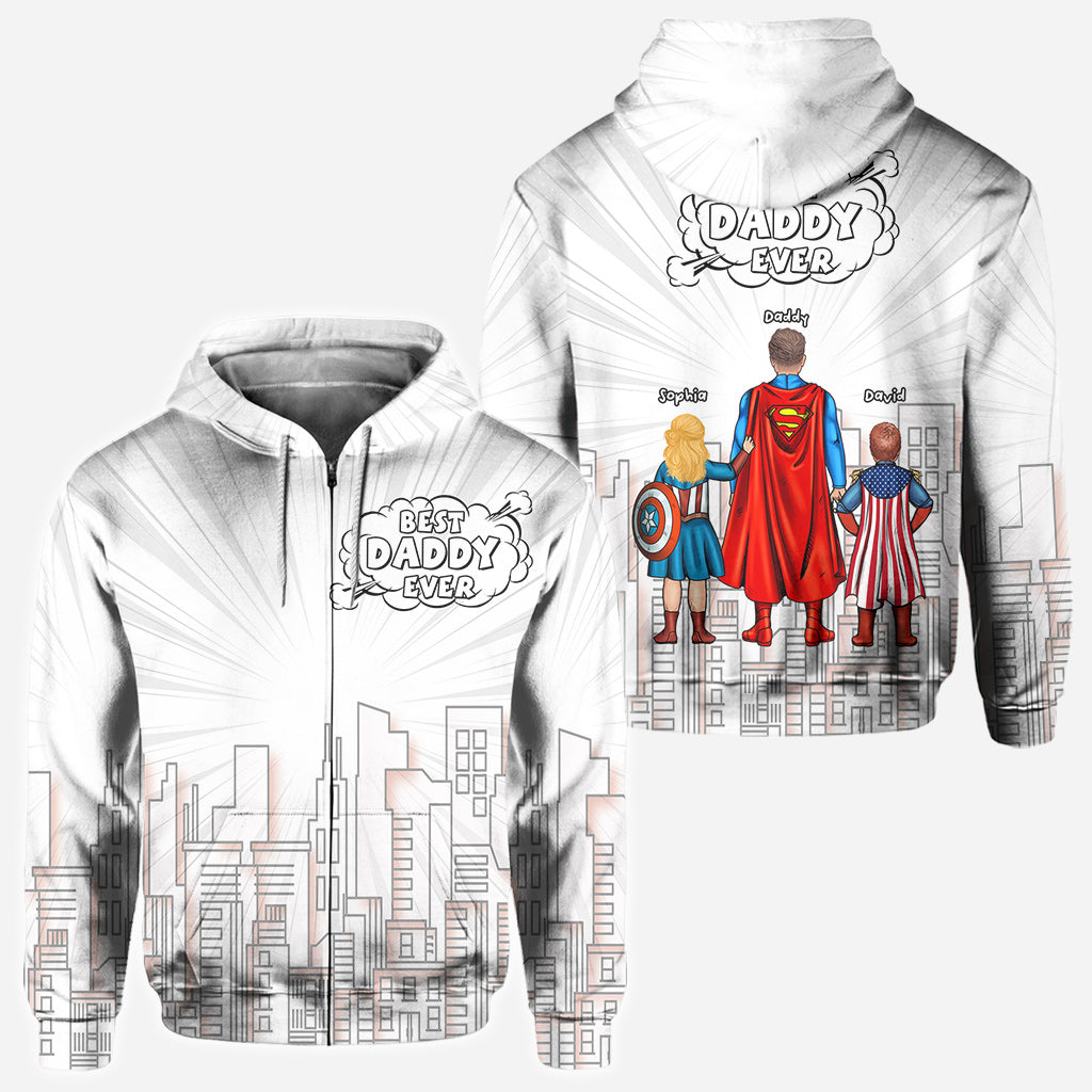 Best Dad Ever - Personalized Father All Over Shirt