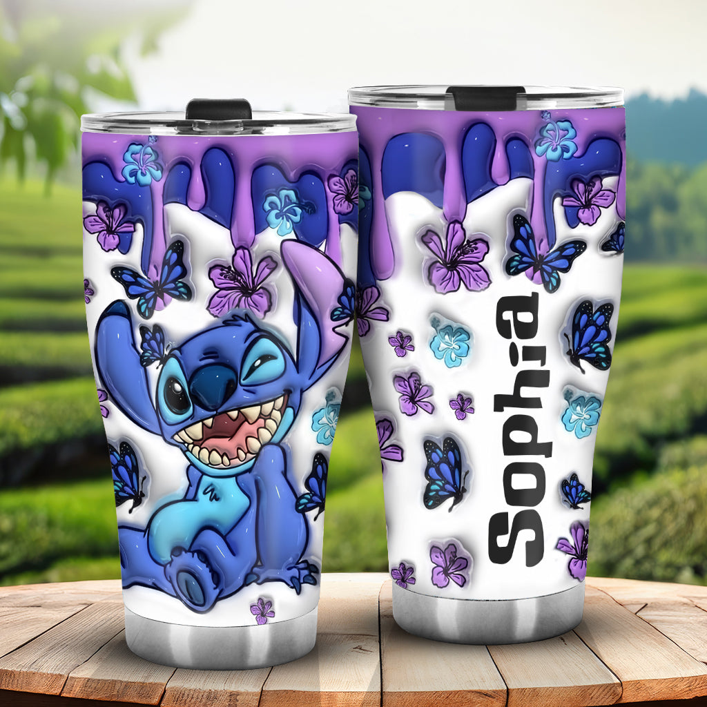 Purple Ohana - Personalized Ohana Tumbler