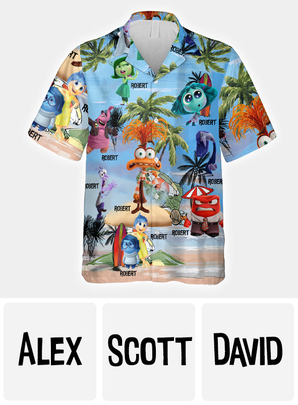 Inside Out - Personalized Hawaiian Shirt