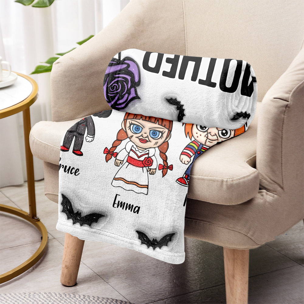 Mother Of Nightmares - Personalized Mother Blanket