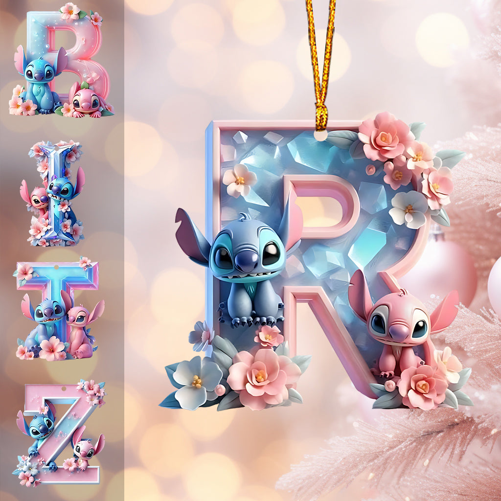 Ohana Letter - Personalized Ohana Ornament