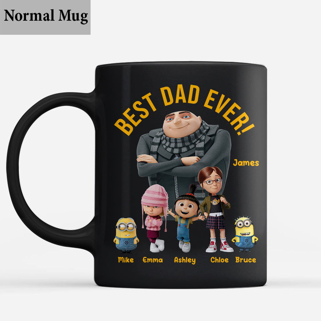 Best Dad Ever - Personalized Father Mug