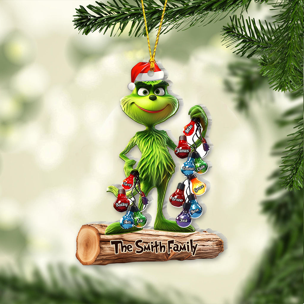 My Family - Personalized Family Ornament