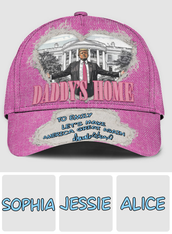 Daddy's Home - Personalized Classic Cap