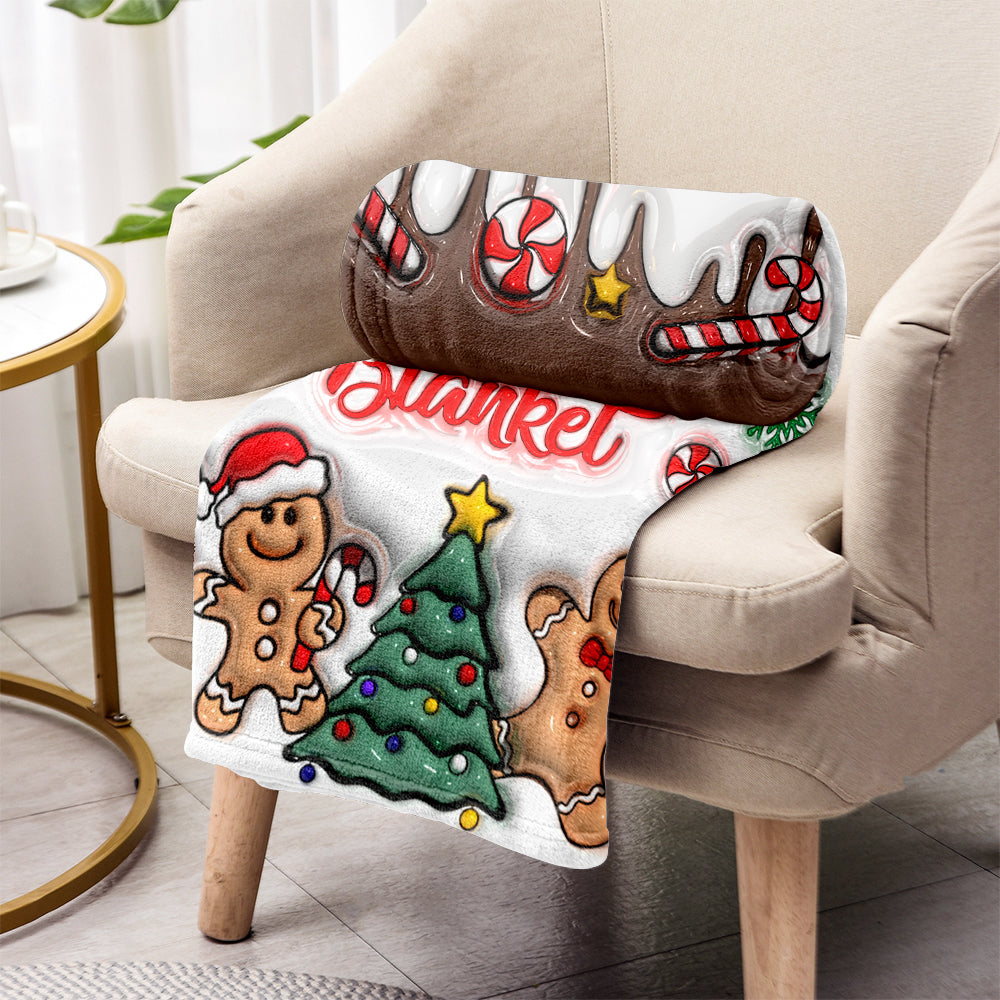 Christmas Movie Watching Blanket - Personalized Blanket