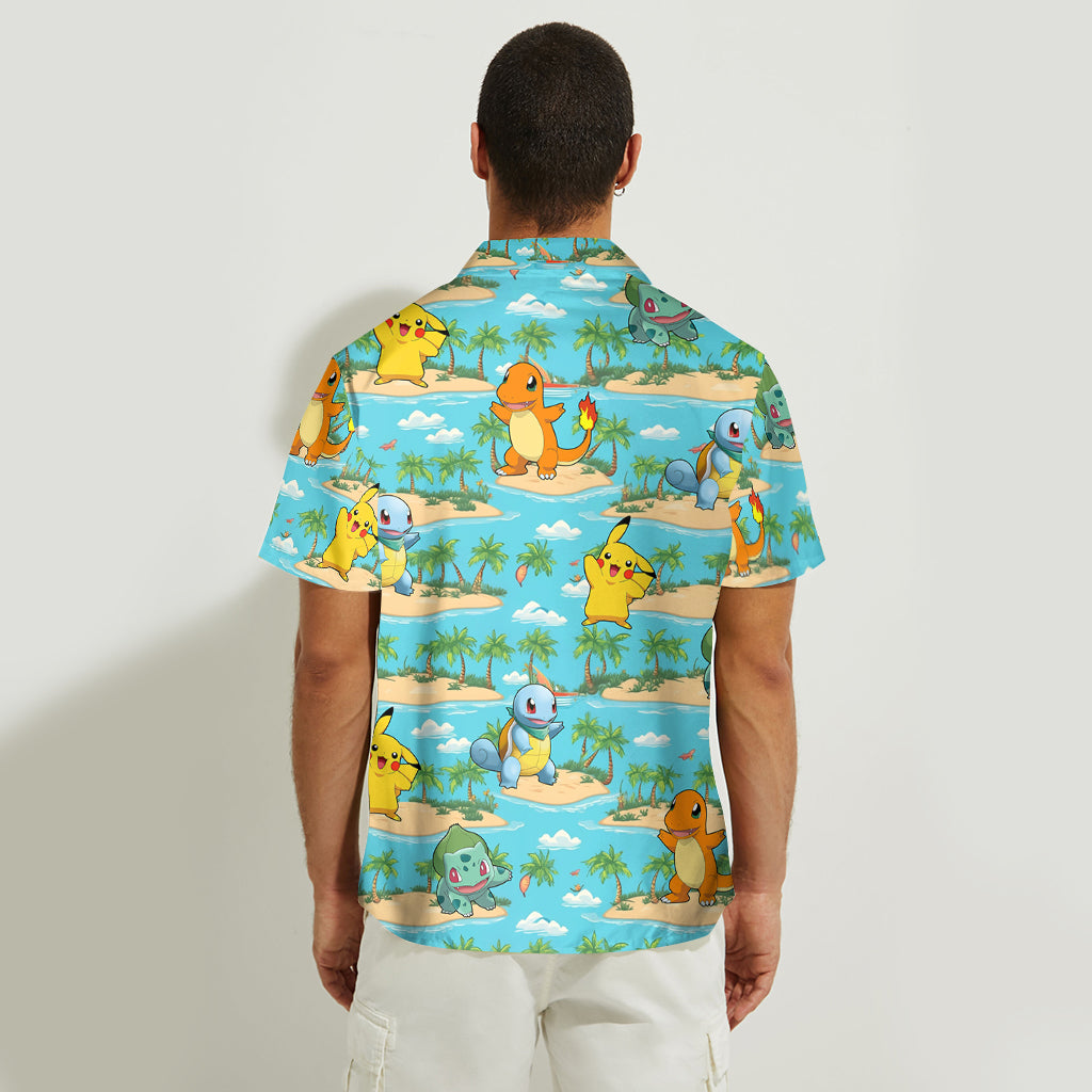 I Choose You - Personalized Monster Trainer Hawaiian Shirt