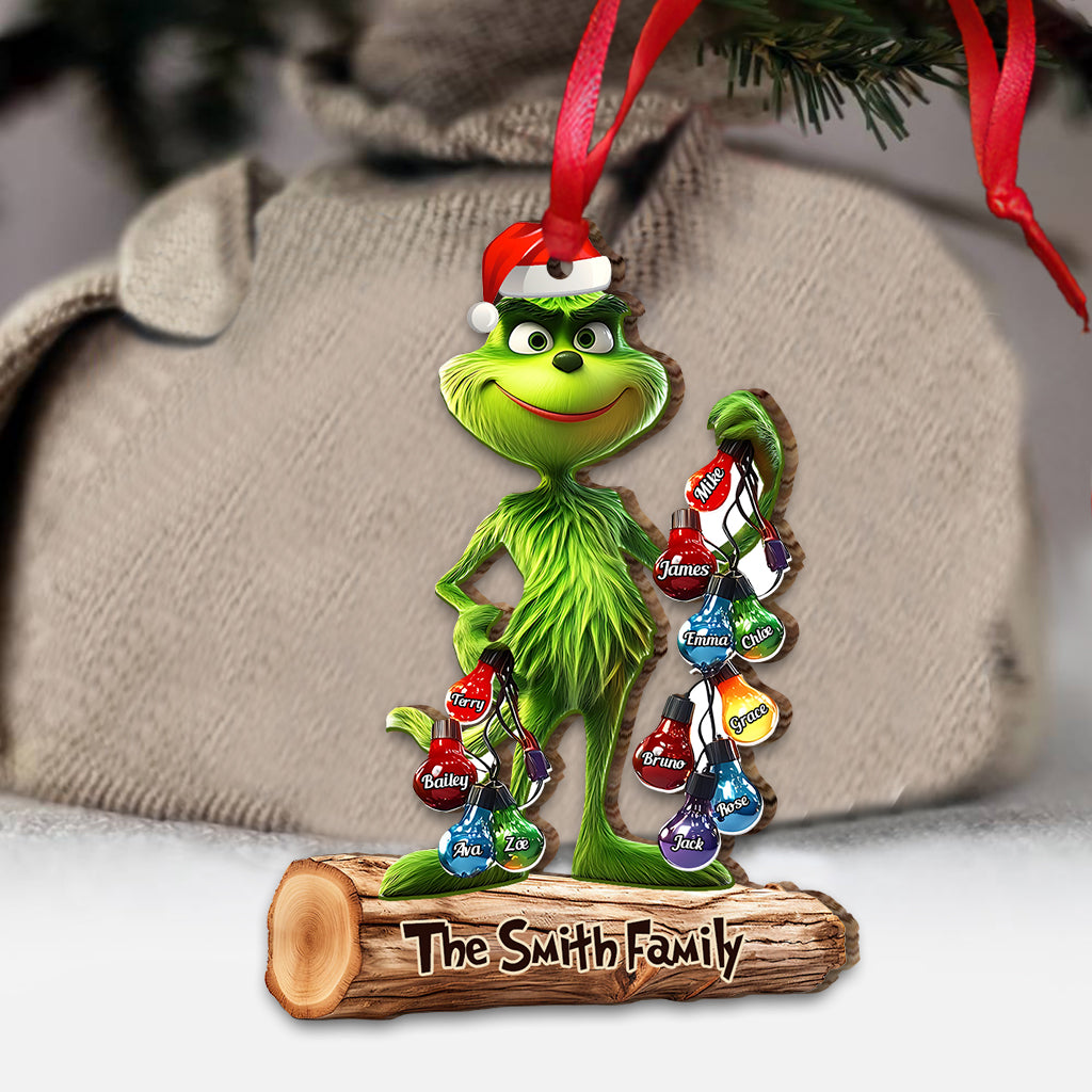 My Family - Personalized Family Ornament