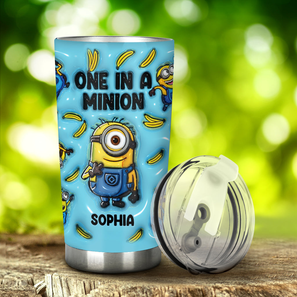 One In A Minion - Personalized Tumbler