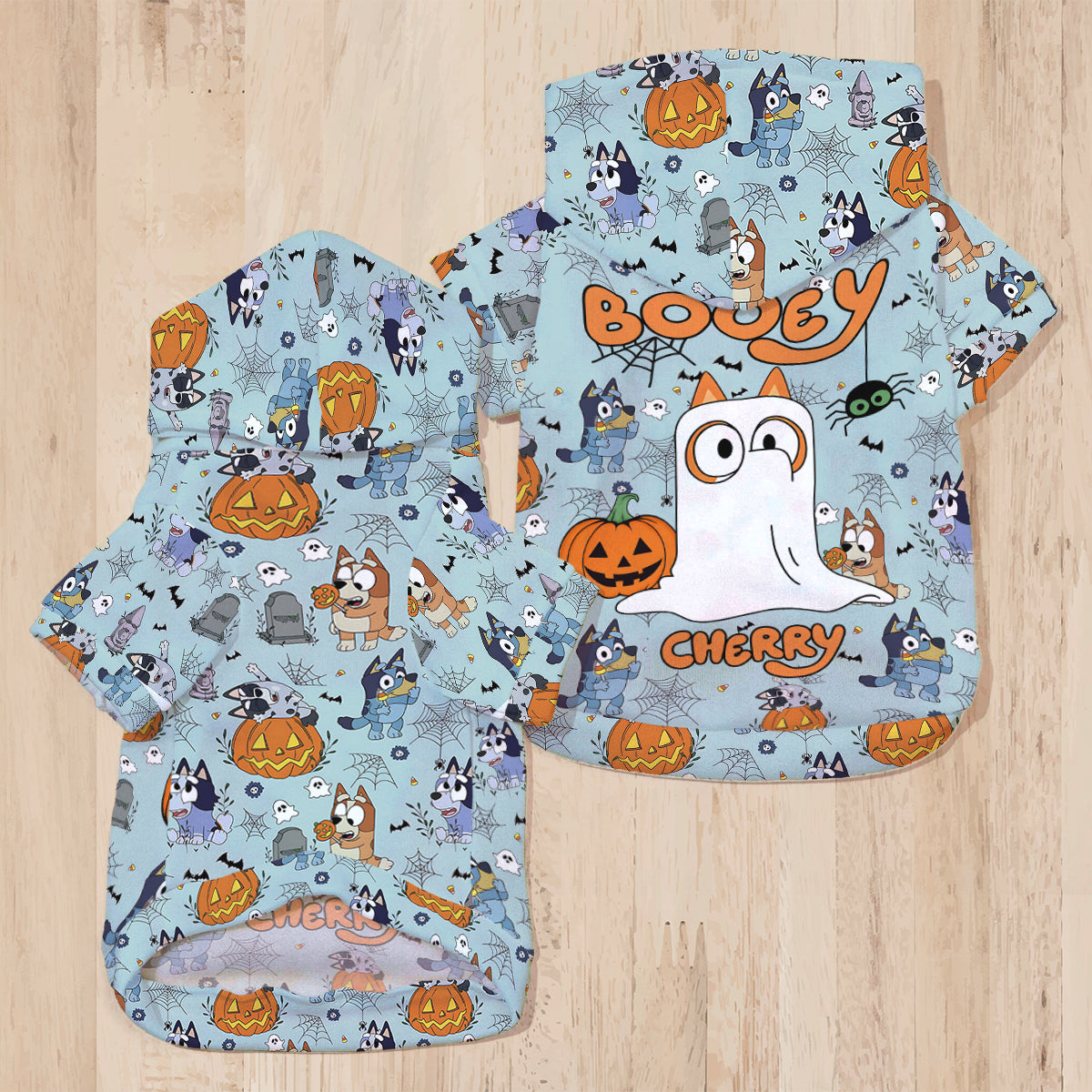 Halloween Cute Booey Dog - Personalized Dog Pet Hoodie