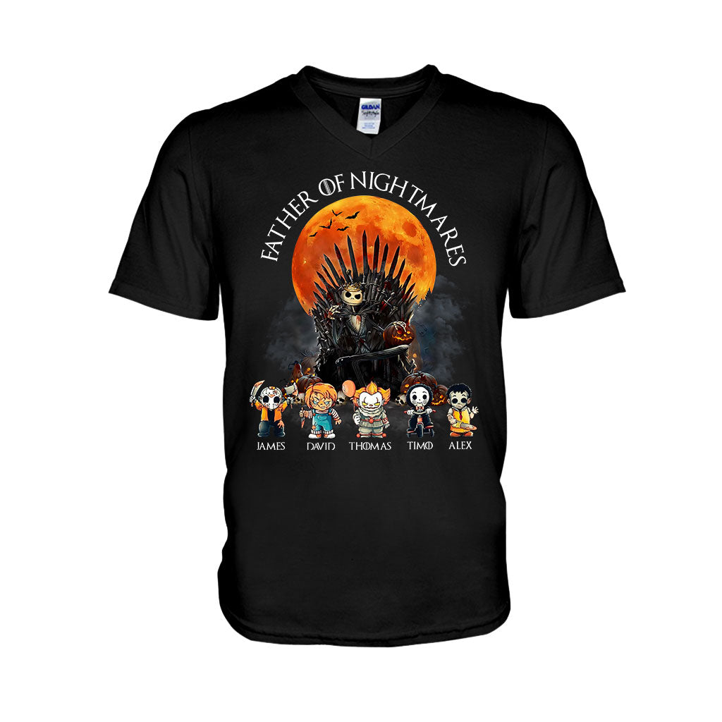 Father Of Nightmares - Personalized Father T-shirt And Hoodie