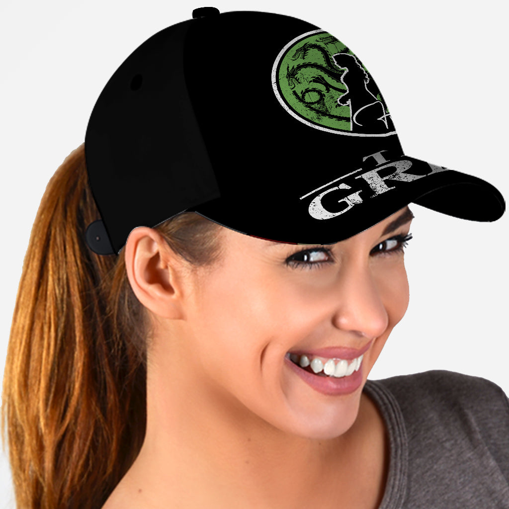 Team Black Vs Team Green - Personalized Thrones Game Classic Cap