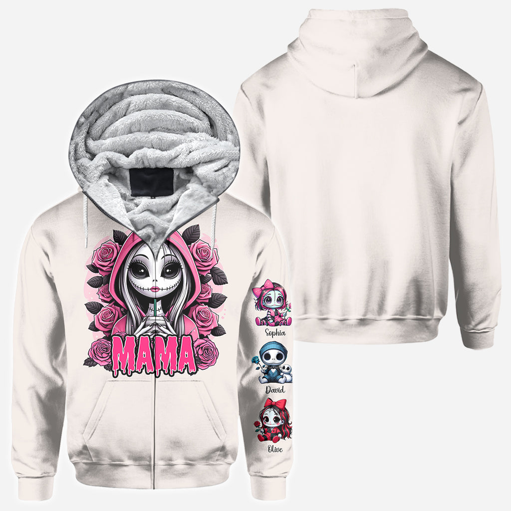 Mama of nightmares - Personalized Nightmare All Over Shirt