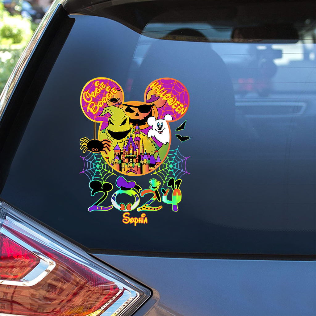 Happy Halloween - Personalized Mouse Decal Full