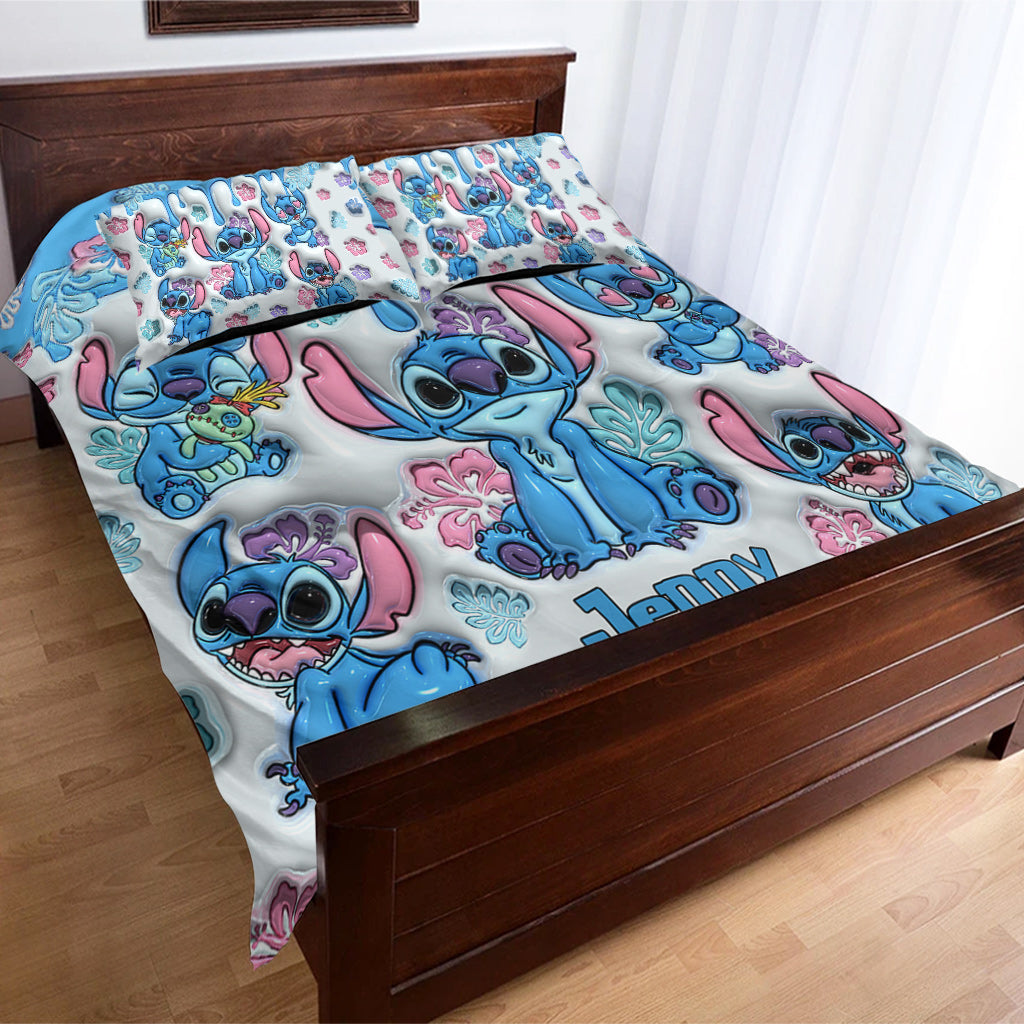 Ohana Means Family - Personalized Ohana Bedding Set