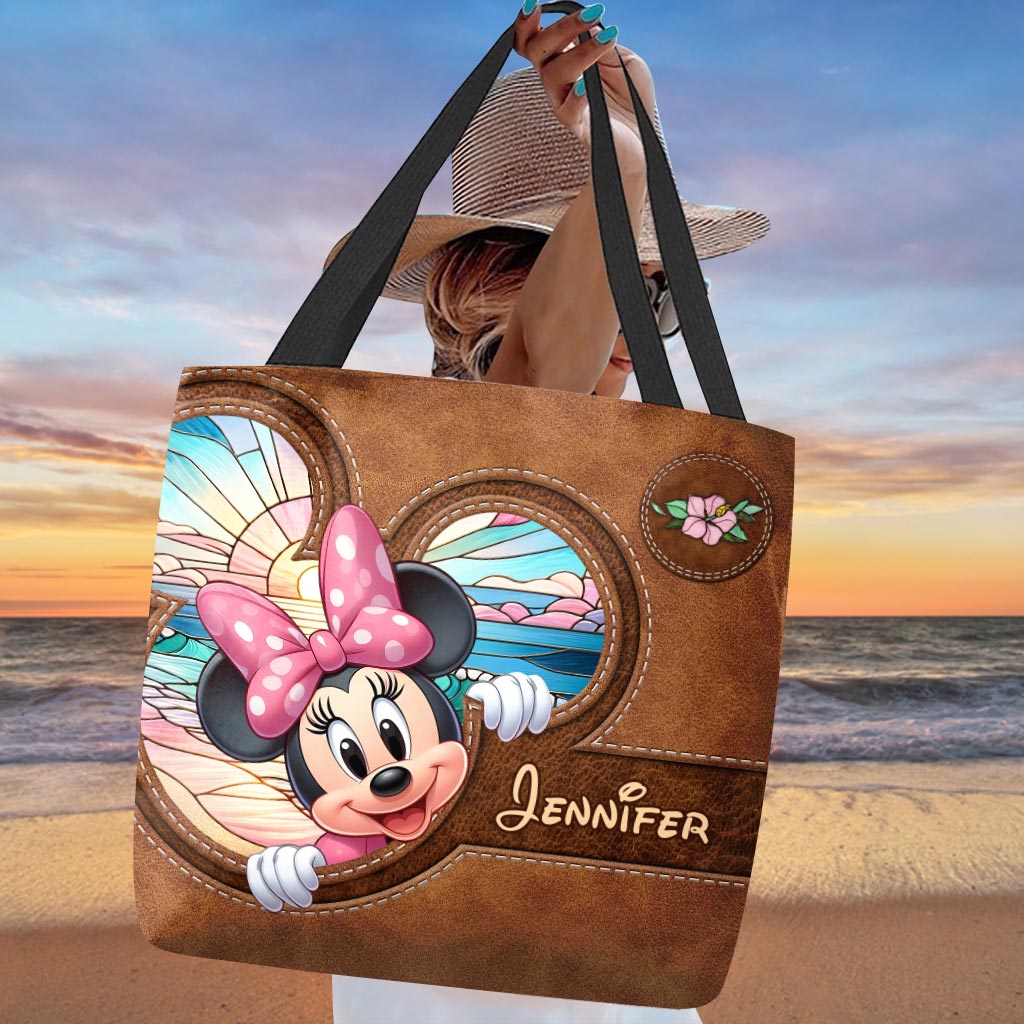 Beautiful Beach Landscape - Personalized Ohana Tote Bag