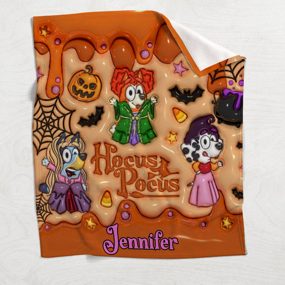 Halloween Is Coming - Personalized Blanket