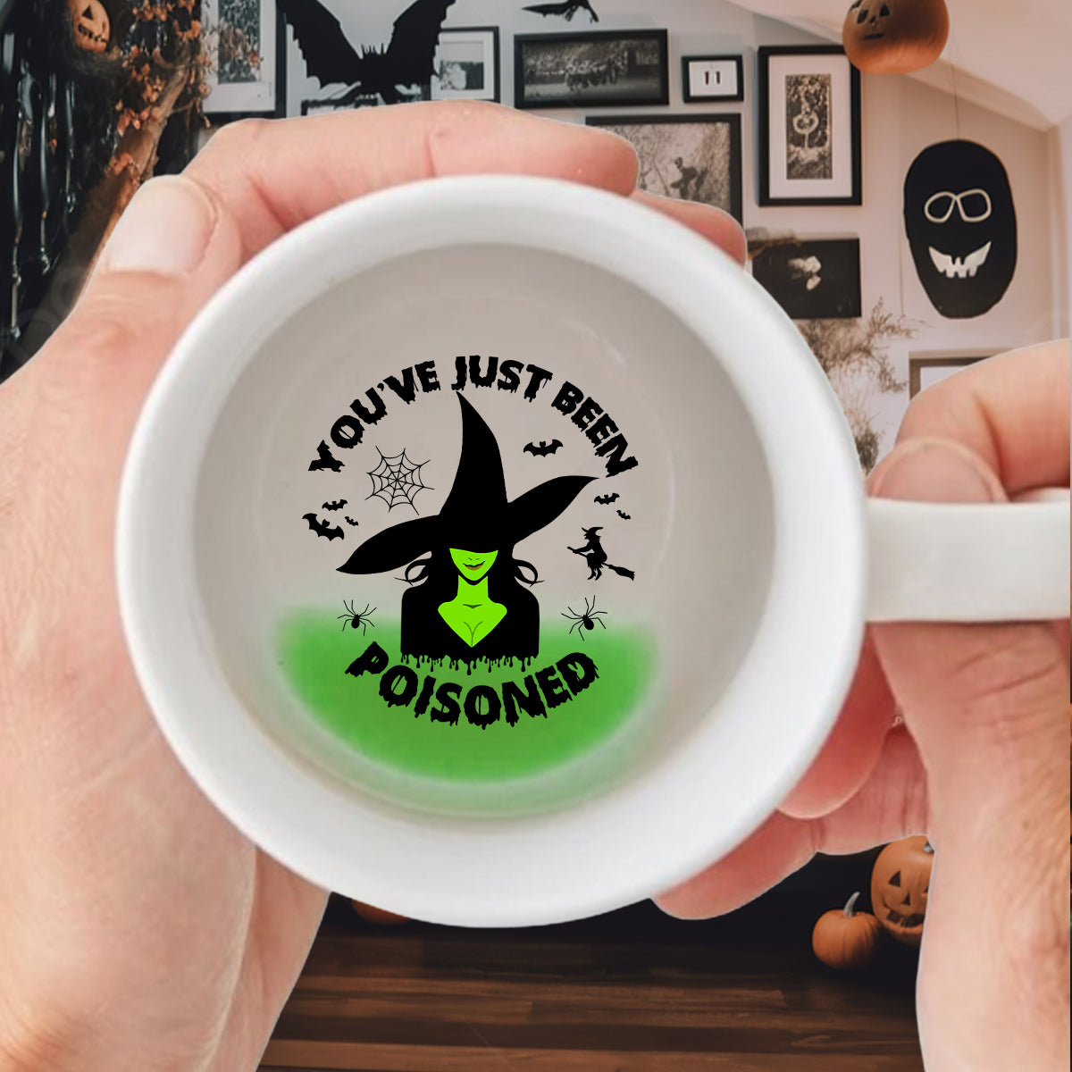 You've Just Been Poisoned - Witch Hidden Message Mug