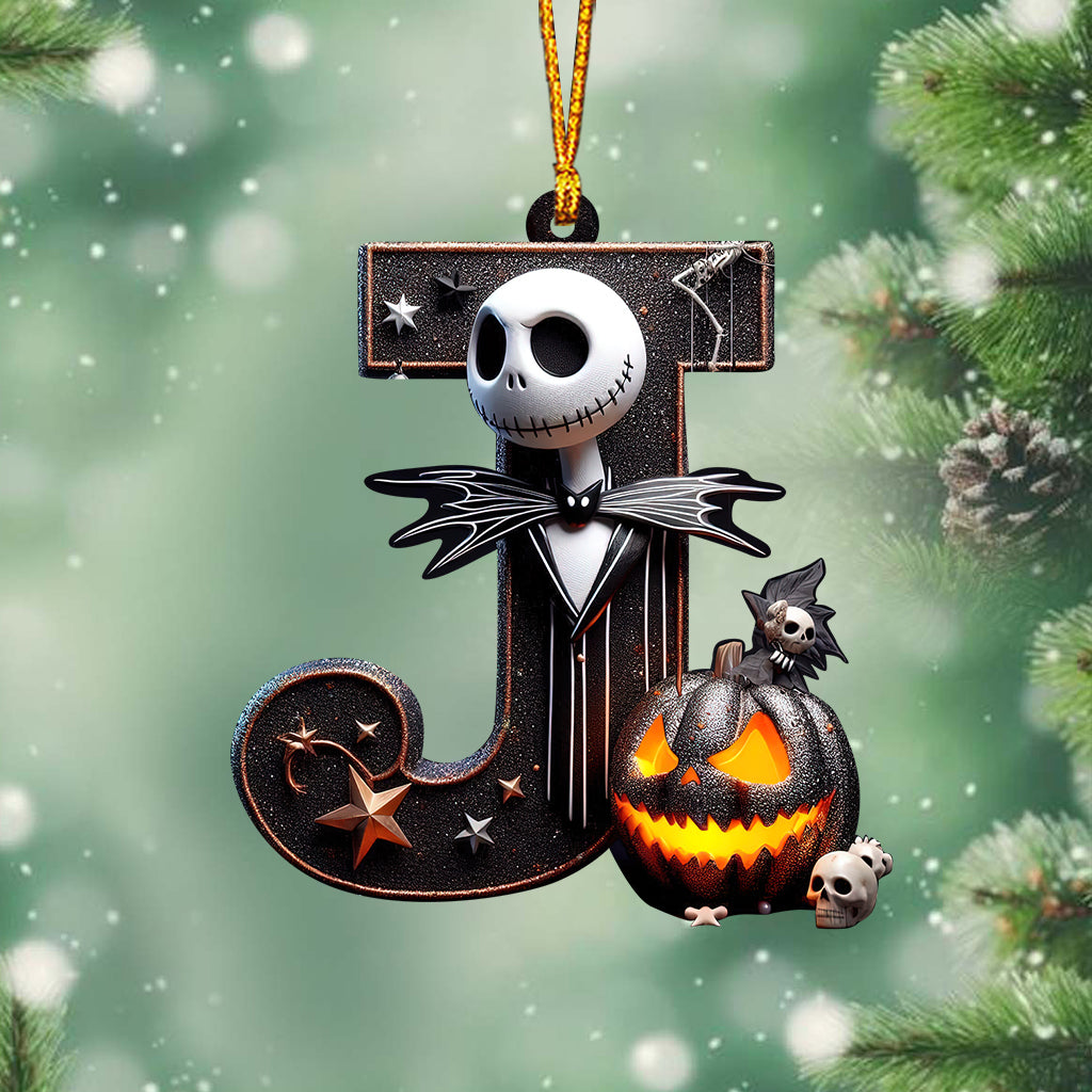 Nightmare Alphabet - Personalized Nightmare Ornament