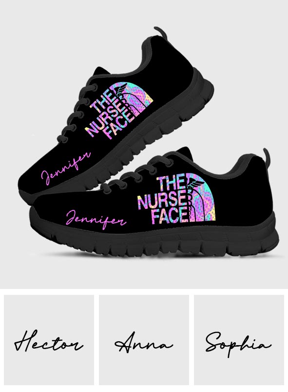 The Nurse Face - Personalized Nurse Sneakers