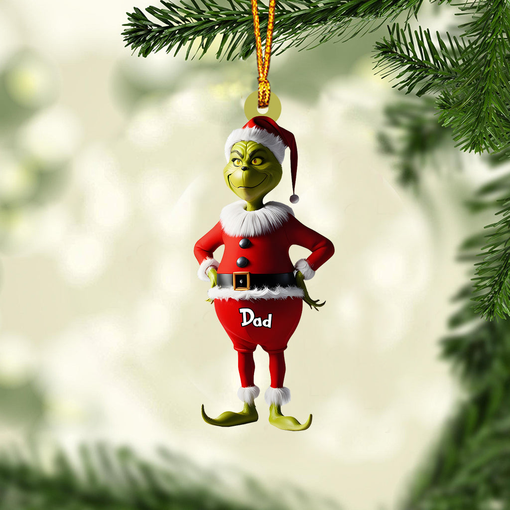 Happy Family - Personalized Family Ornament