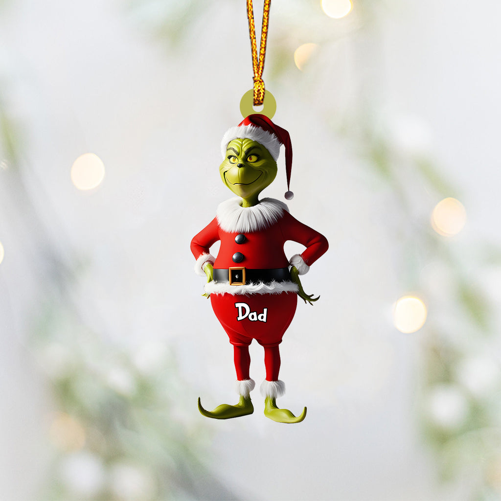 Happy Family - Personalized Family Ornament