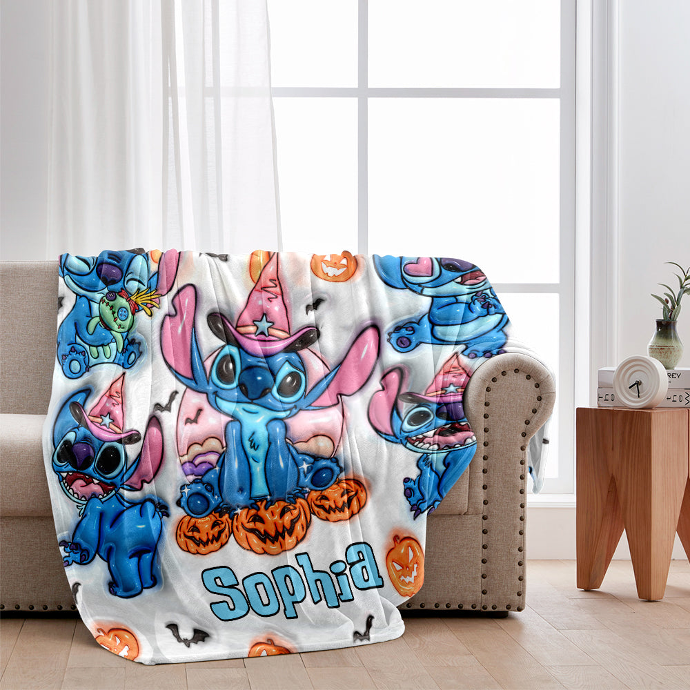 Spooky Vibes - Personalized Ohana Blanket