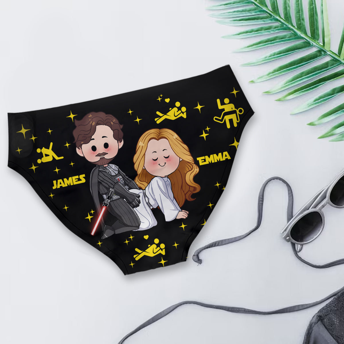 Jedi In The Street Sith In The Sheet - Personalized The Force Women's Briefs