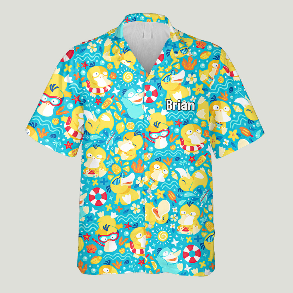 Duck Duck Goose - Personalized Monster Trainer Hawaiian Shirt