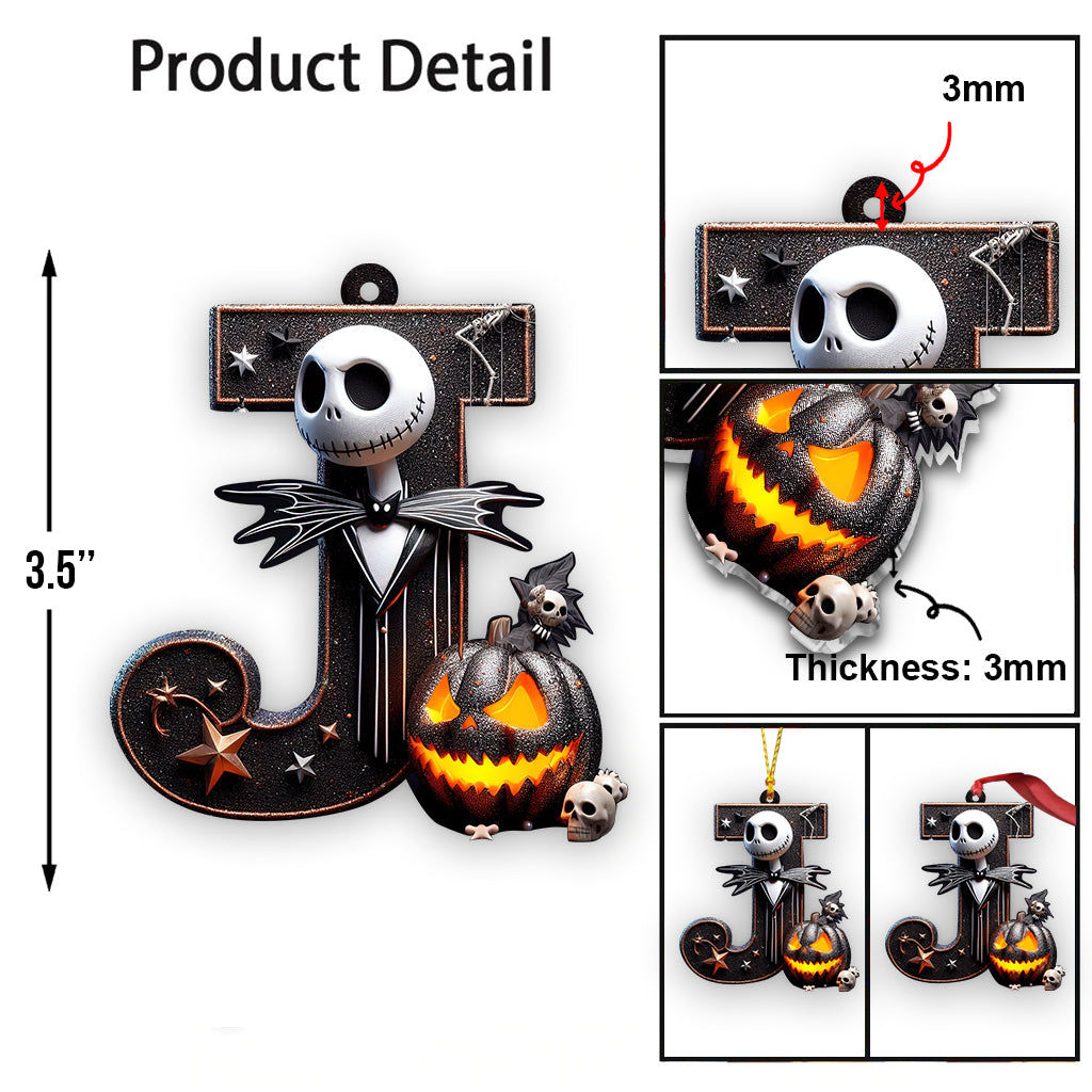 Nightmare Alphabet - Personalized Nightmare Ornament
