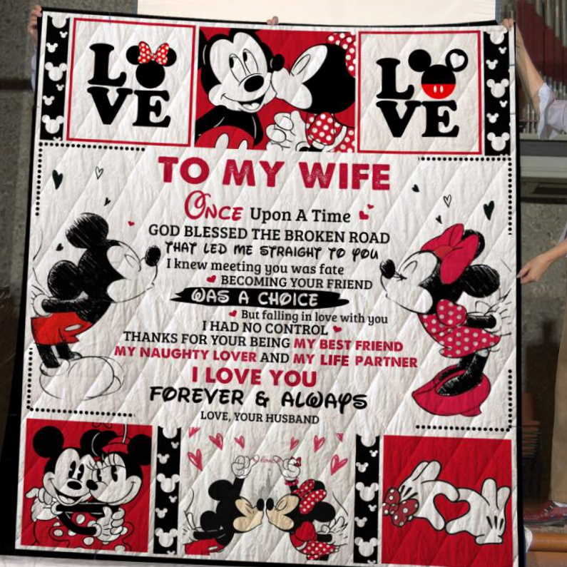 Mouse Couple Mouse Quilt 0523