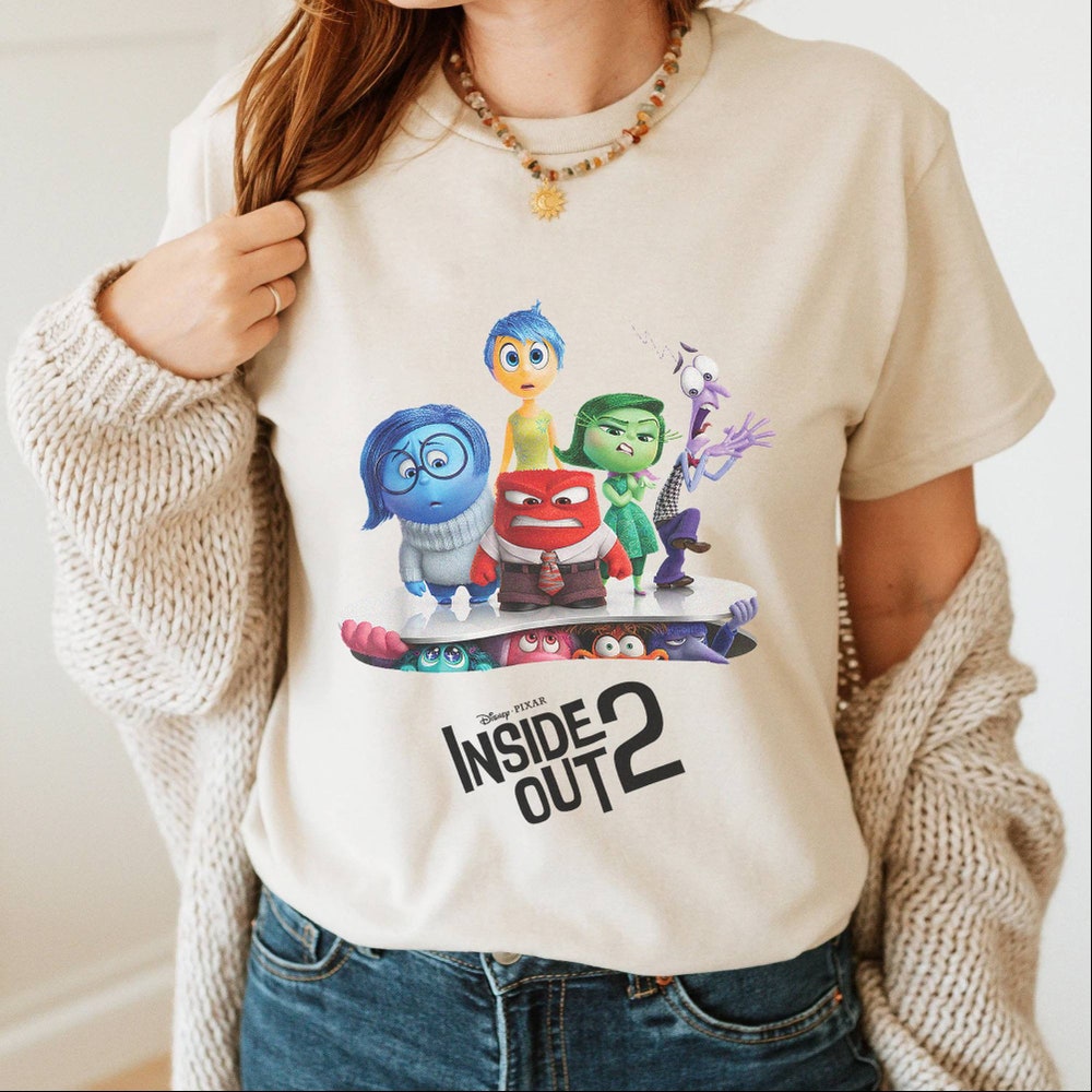 Movie Shirt, Characters Shirt, Family Party, Joy Anger Anxiety Fear, Birthday Gifts T-shirt & Hoodie