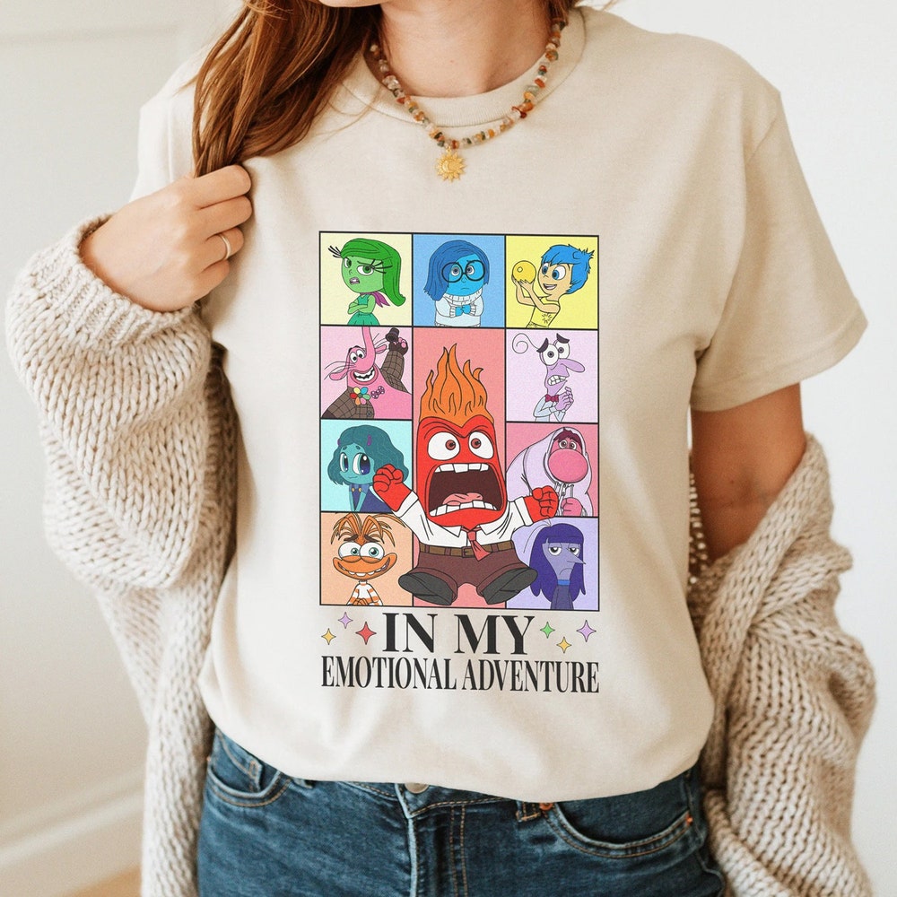 Anger In My Emotional Adventure Shirt, Eras Tour Shirt, Characters Shirt, Movie T-shirt & Hoodie