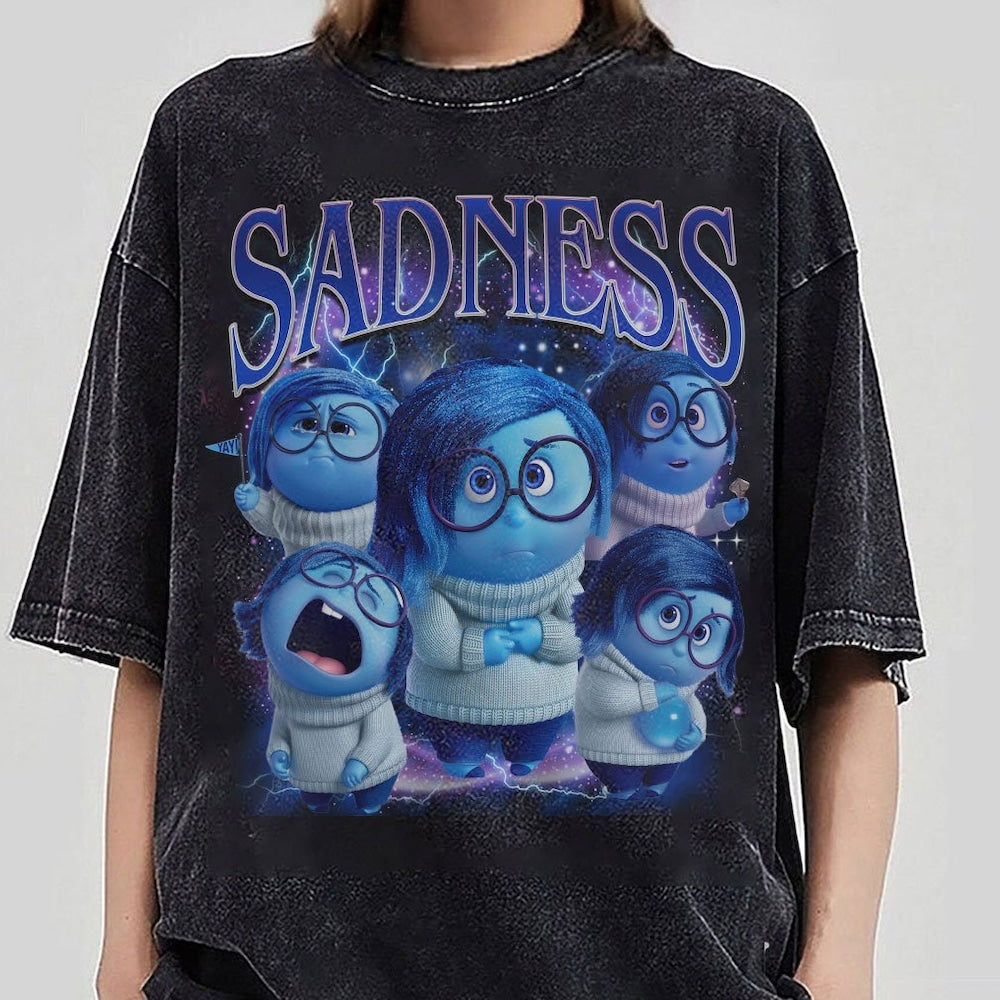 Friends Sadness Fear Joy Shirt Funny Tee, Character Shirt, Magical Place Tees, Vintage Graphic Family 2024 Trip T-shirt & Hoodie