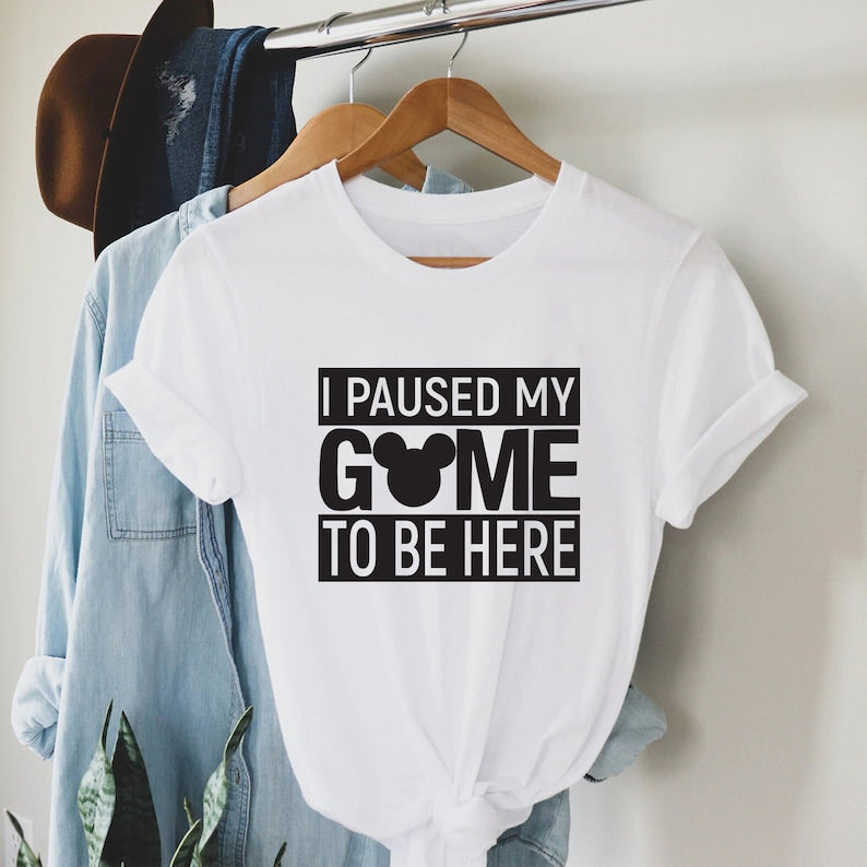 I Pause My Game To Be Here Mouse T-shirt & Hoodie 0424