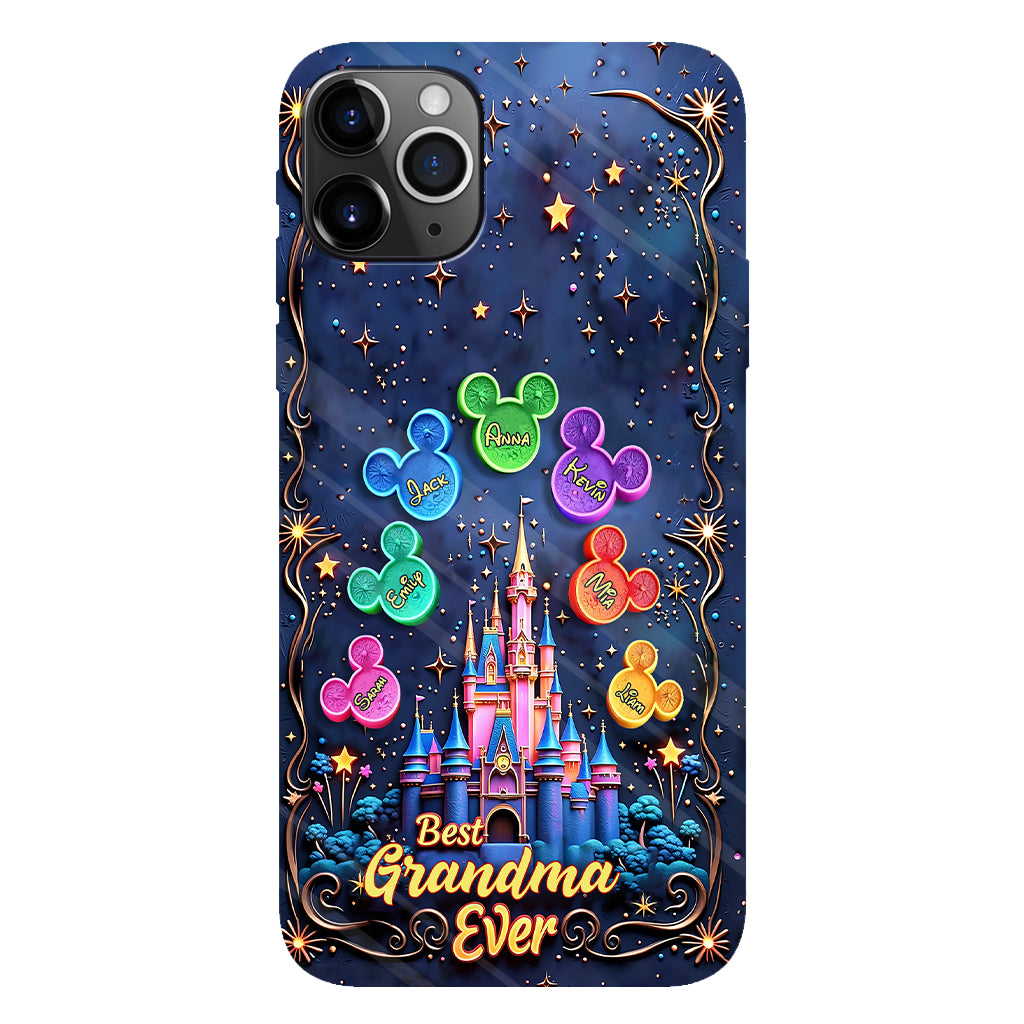 Best Grandma/ Mom Ever - Personalized Mouse Full Print Phone Case