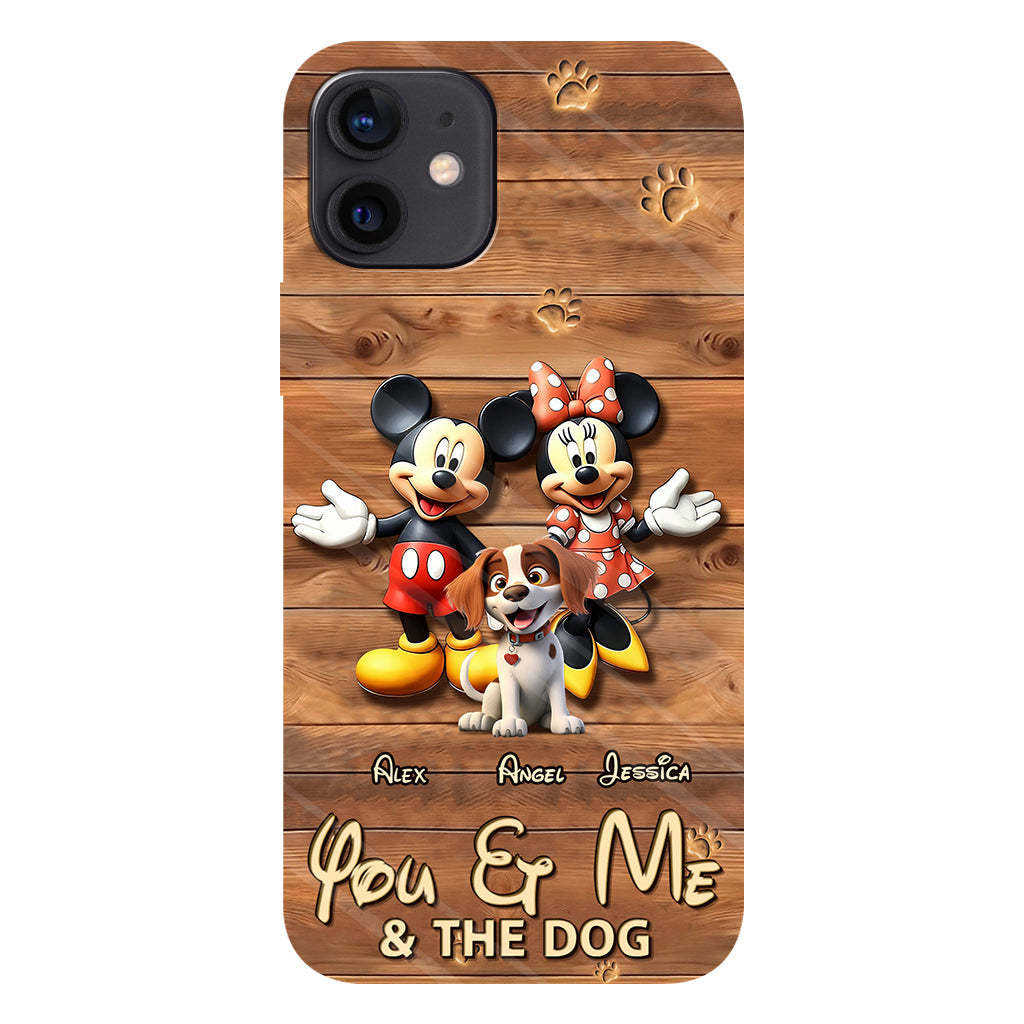 Dog Mom Dog Dad - Personalized Dog Full Print Phone Case