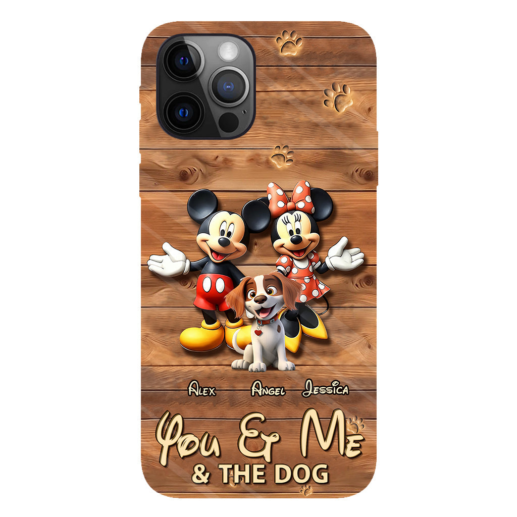 Dog Mom Dog Dad - Personalized Dog Full Print Phone Case
