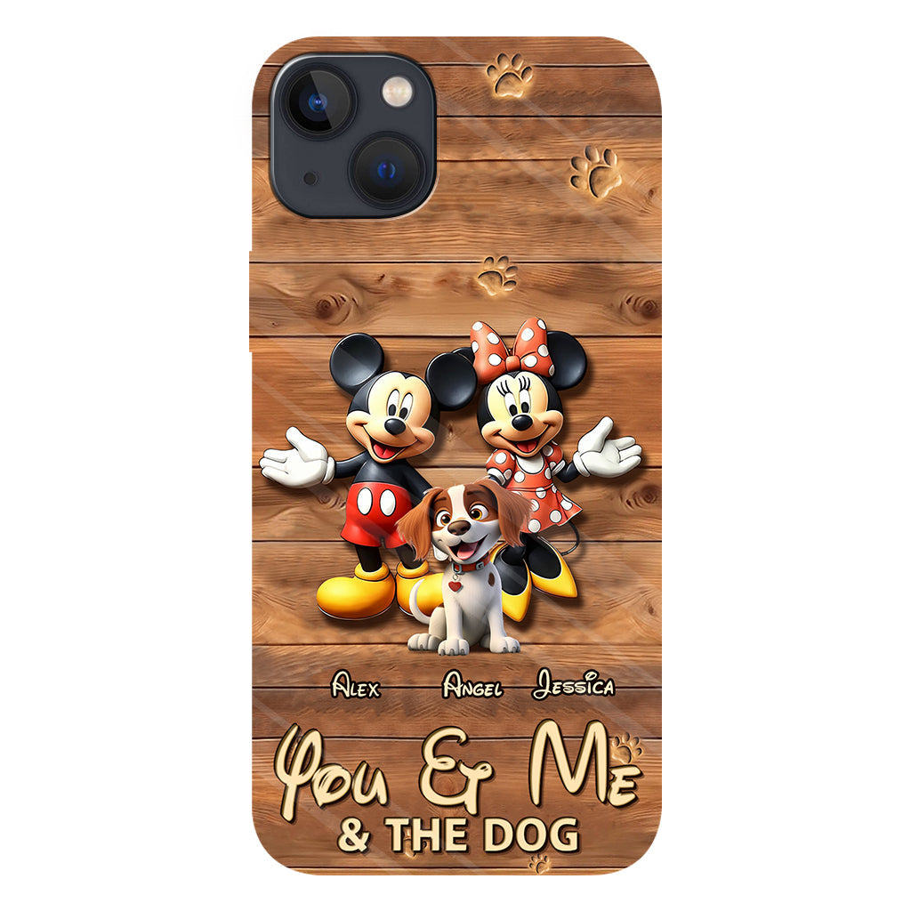 Dog Mom Dog Dad - Personalized Dog Full Print Phone Case