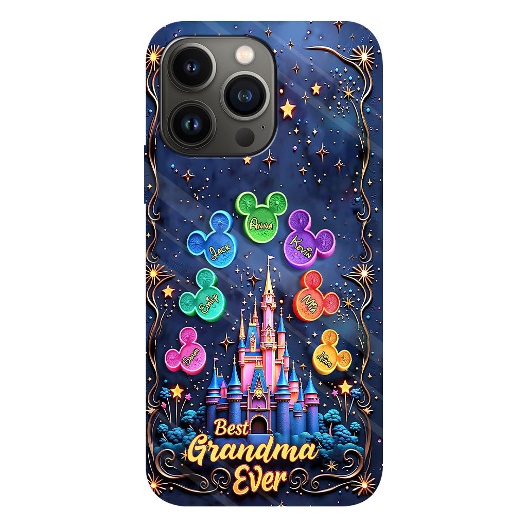 Best Grandma/ Mom Ever - Personalized Mouse Full Print Phone Case