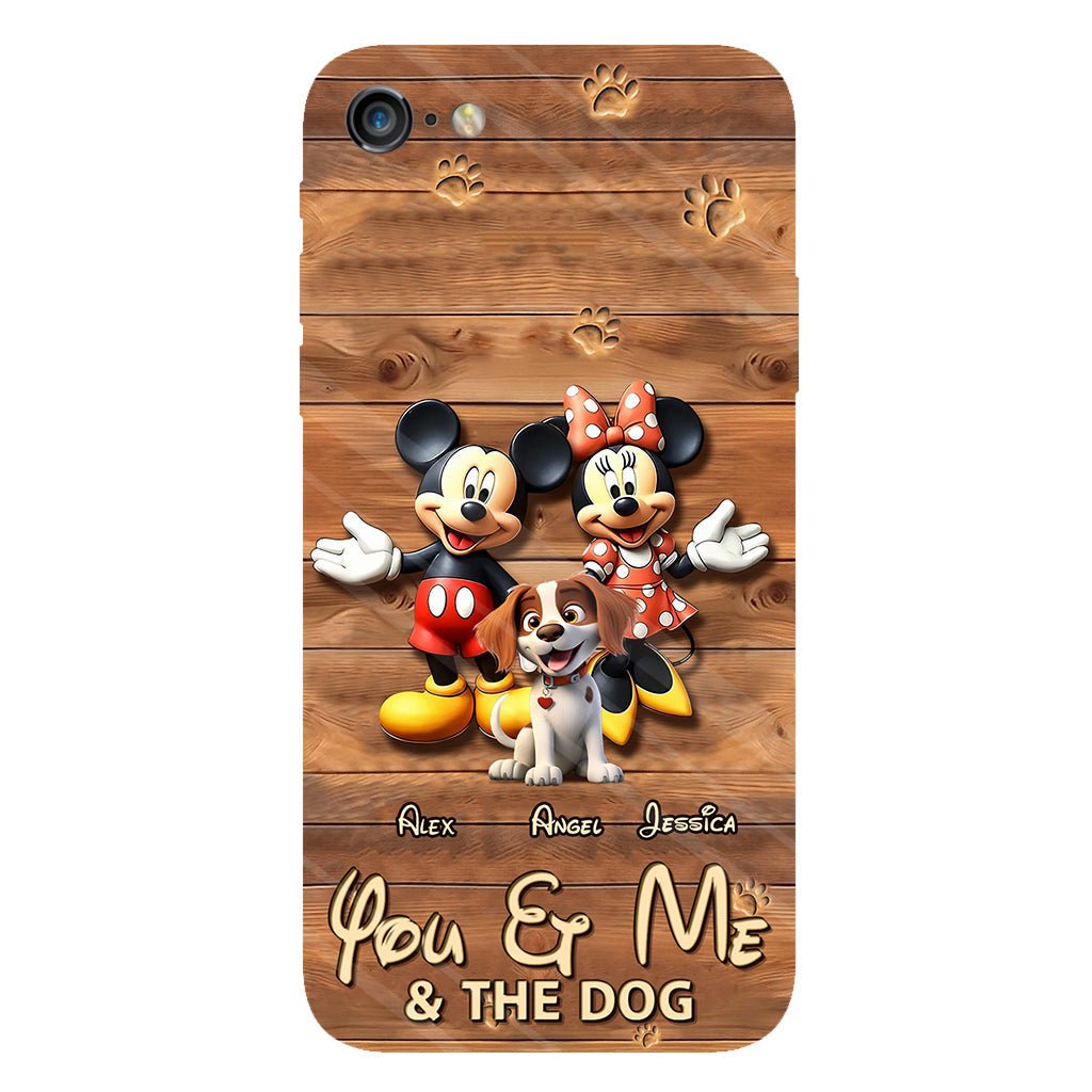 Dog Mom Dog Dad - Personalized Dog Full Print Phone Case