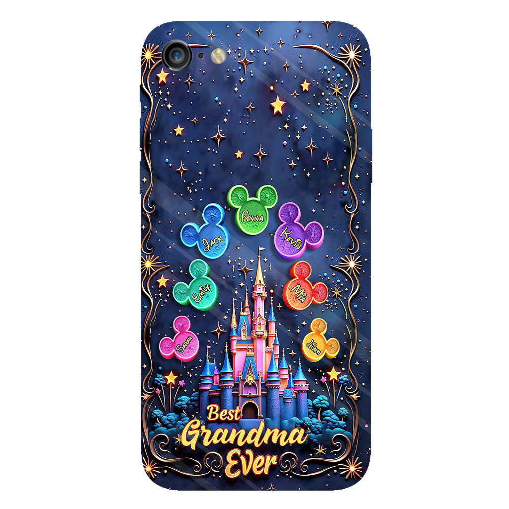 Best Grandma/ Mom Ever - Personalized Mouse Full Print Phone Case