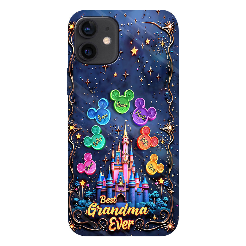 Best Grandma/ Mom Ever - Personalized Mouse Full Print Phone Case