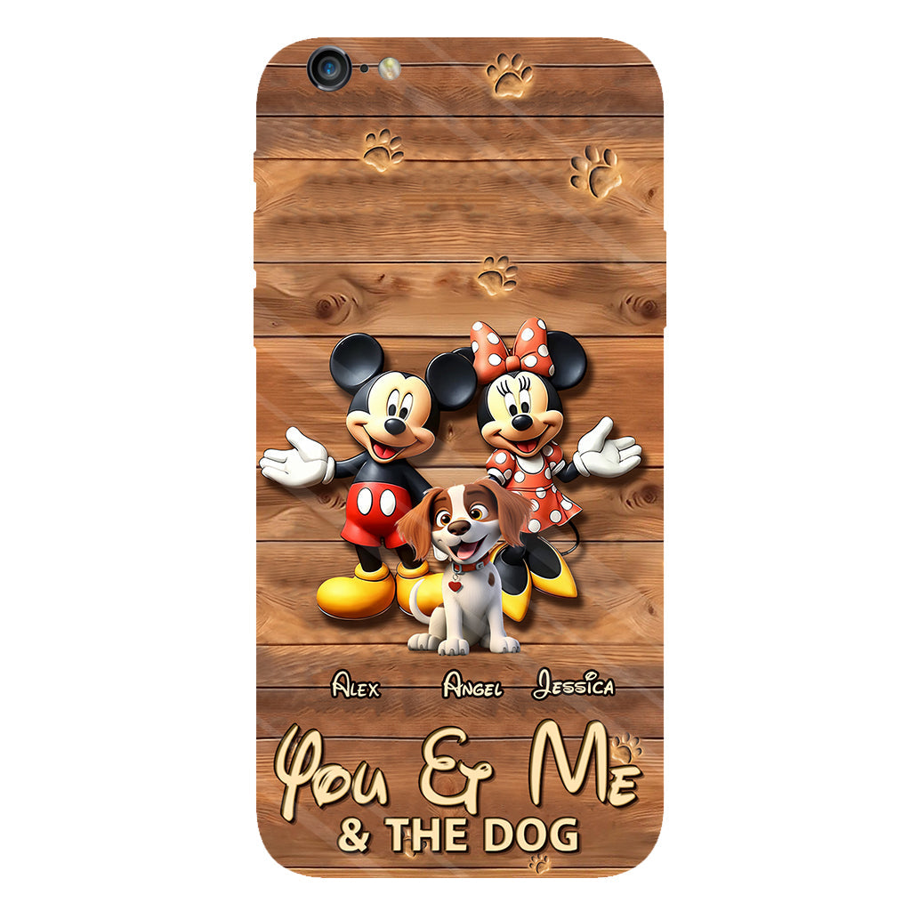Dog Mom Dog Dad - Personalized Dog Full Print Phone Case